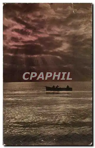 Cartes postales Barque de peche