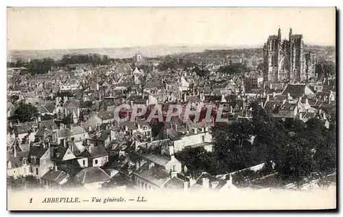 Cartes postales Abbeville Vue Generale