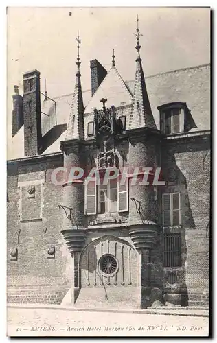 Cartes postales Amiens Ancien Hotel Morgan