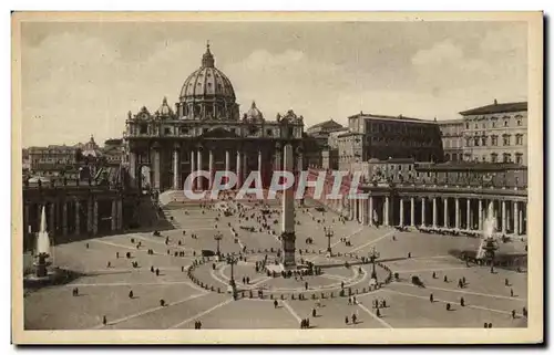 Cartes postales Roma Basilica di S Pietro