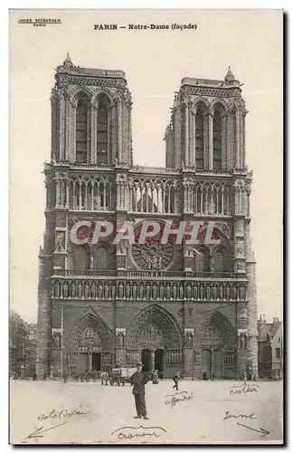 Cartes postales Paris Notre Dame