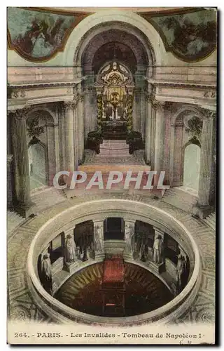 Cartes postales Paris Les Invalides Tombeau de Napoleon 1er