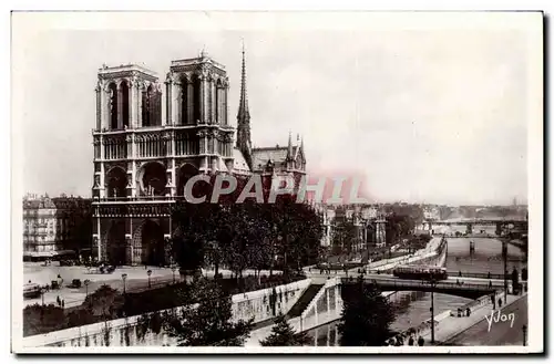 Cartes postales Paris En Flanants Notre Dame de Paris Vue Generale