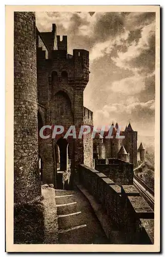Cartes postales Carcassonne Les Defennes Exterieures et avant portes du Chateau