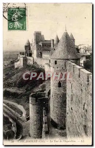 Cartes postales Carcassonne La Tour de l&#39Inquisition