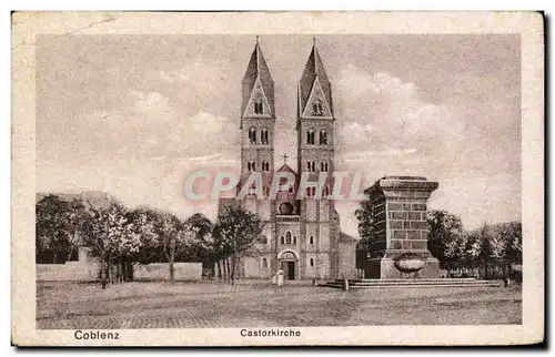 Cartes postales Coblenz Castorkiche