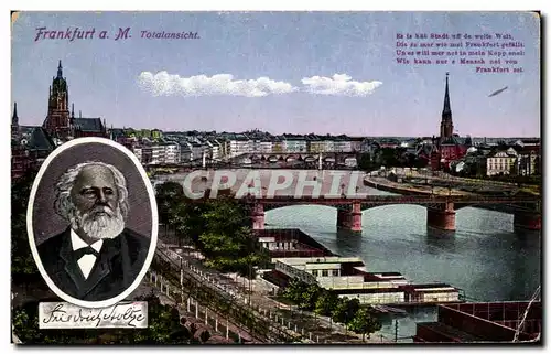 Cartes postales Frankfurt Totalansicht