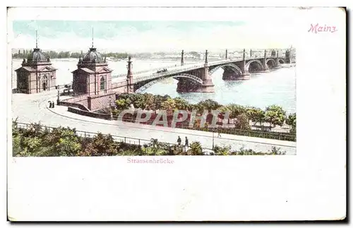 Cartes postales Mainz Strassenbriicke