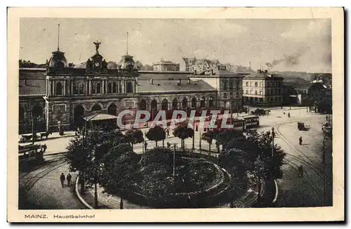 Cartes postales Mainz Hauptbahnhof