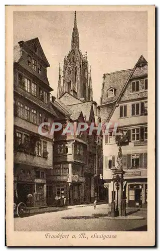 Cartes postales Frankfurt a Saalgasse