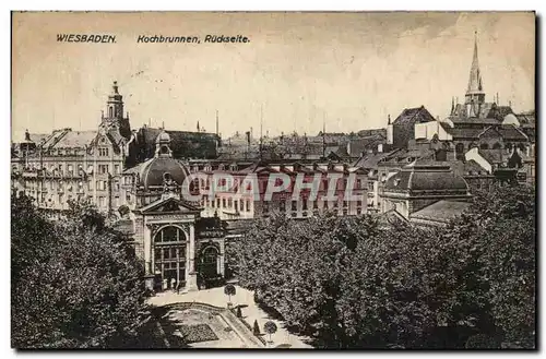 Cartes postales Wiesbaden Kodhbrunnen Rodkseite