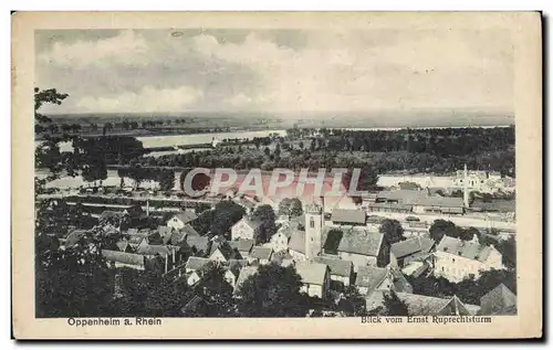 Cartes postales Oppenheim a Rhein Blick vom Ernst Ruprechsturm