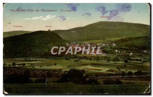 Cartes postales Falkenstein mit Offizerheim