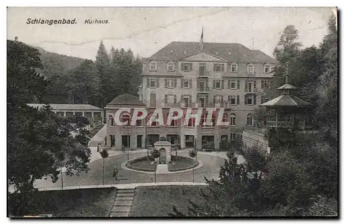 Ansichtskarte AK Schlangenbad Kurhaus