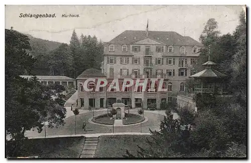 Cartes postales Schlangenbad Kurhaus