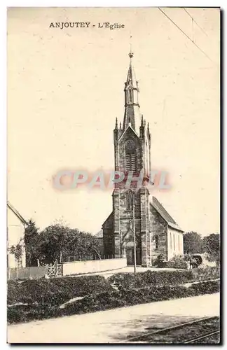 Cartes postales Anjoutey L'Eglise