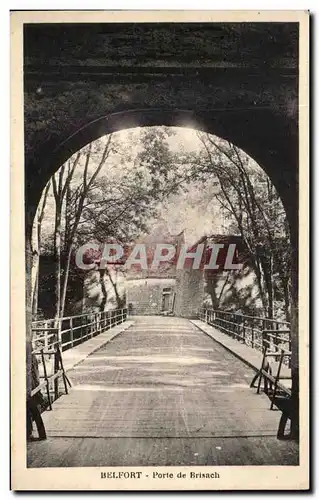 Cartes postales Belfort Porte de Brisach