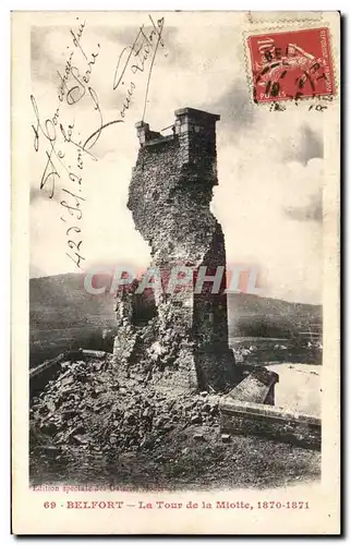 Cartes postales Belfort La Tour de la Miotte