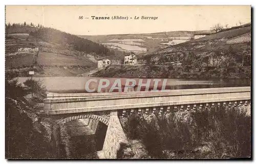 Cartes postales Tarare Le Barrage