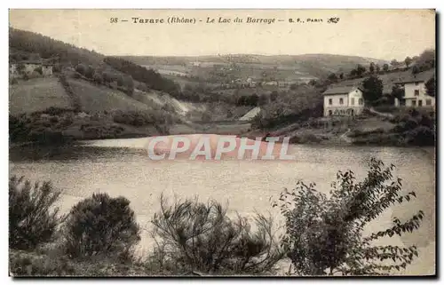 Ansichtskarte AK Tarare Le Lac du Barrage