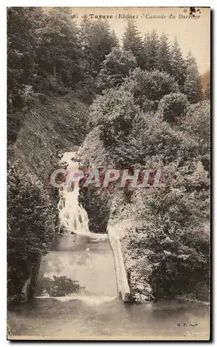 Ansichtskarte AK Tarare Cascade du Barrage