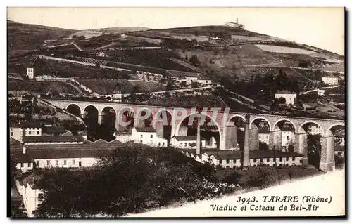 Cartes postales Tarare Viaduc et Coteau de Bel air
