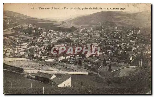 Cartes postales Tarare Vue Generale Prise de Bel Air