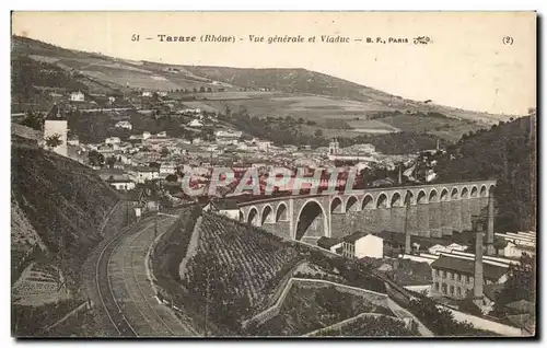 Cartes postales Tarare Vue Generale et Viaduc