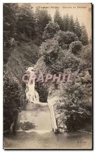 Ansichtskarte AK Tarare Cascade du Barrage