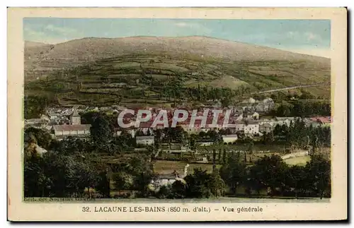 Cartes postales Lacaune Les Bains Vue generale