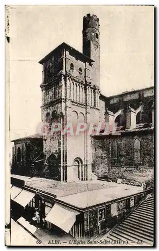 Cartes postales Albi L'Eglise Saint Salvi