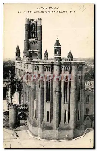 Cartes postales Albi La Cathedrale Saint Cecile