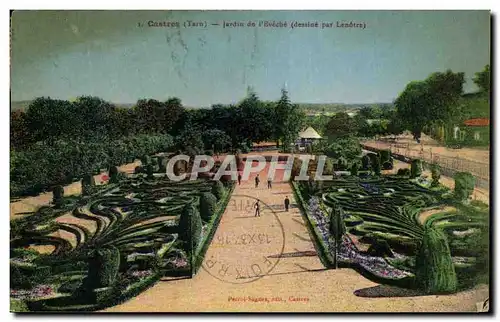 Cartes postales Castres (Tarn) Jardin de L&#39Eveebe