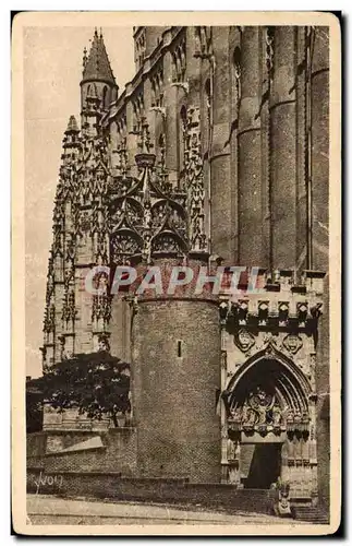 Ansichtskarte AK Albi (Tarn) Cathedrale Sainte Cecile Le Porche