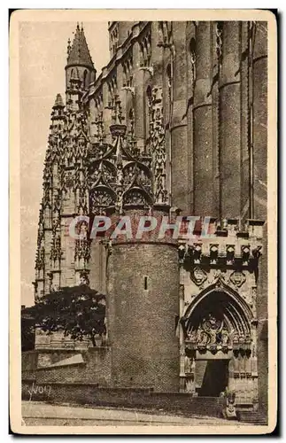 Cartes postales Albi (Tarn) Cathedrale Sainte Cecile Le Porche
