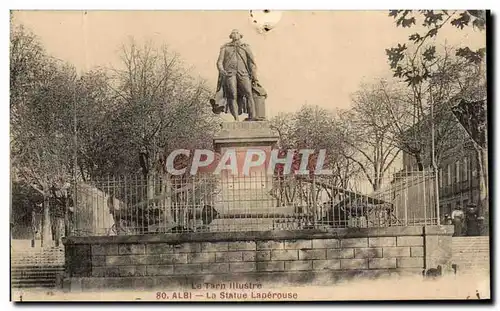 Cartes postales Albi La Statue Laperouse