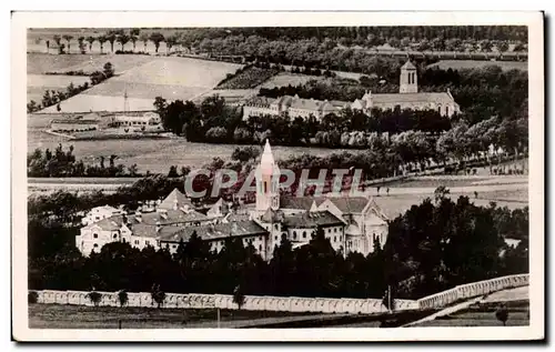 Cartes postales Dourgne (Tarn) Vue Telephotographique des Monasteres prise de la route d&#39Arfons