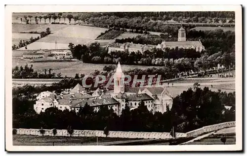 Cartes postales Dourgne (Tarn) Vue Telephotographique des Monasteres prise de la route d'Arfons
