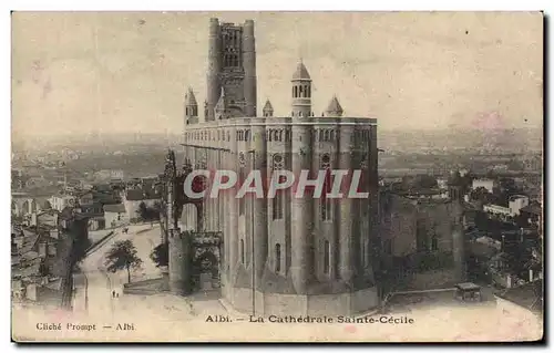 Cartes postales Albi La Cathedrale Sainte Cecile