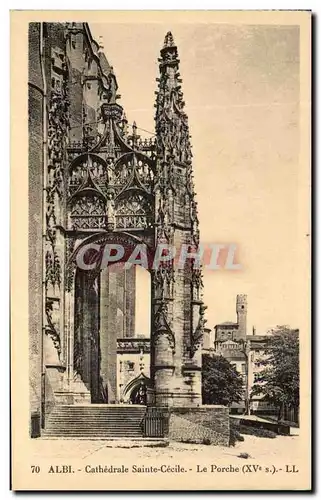 Cartes postales Albi Cathedrale Sainte Cecile Porte Dominique de Florence