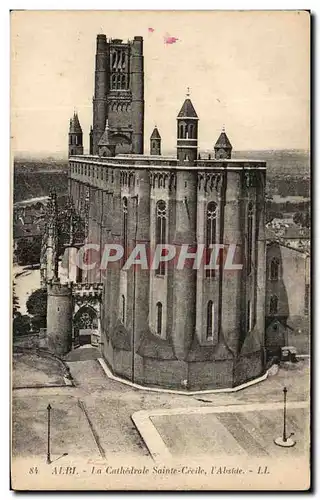 Cartes postales Albi La Cathedrale Sainte Cecile l&#39Abside