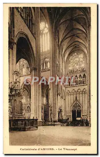 Cartes postales Cathedrale d'Ameins Le Transept