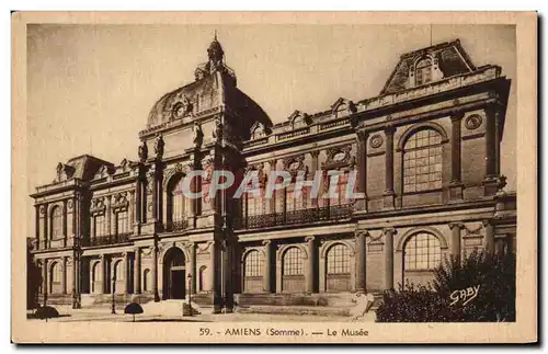 Cartes postales Amiens Le Musee