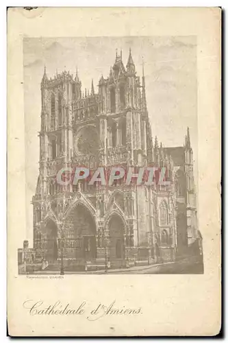 Cartes postales Cathedrale d&#39Amiens
