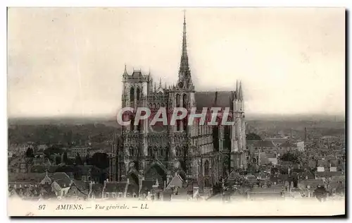 Cartes postales Amiens Vue Generale