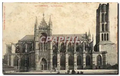 Cartes postales Limoges La Cathedrale