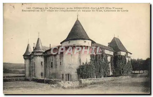Cartes postales Chateau de Viellecour Pres Bussiere galant