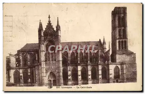 Cartes postales Limoges La Cathedrale