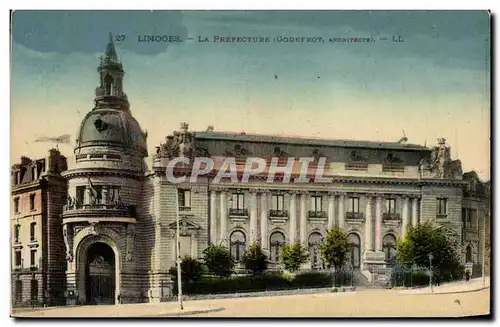 Cartes postales Limoges La Prefecture