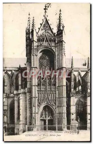 Cartes postales Limoges Porte Saint Jean